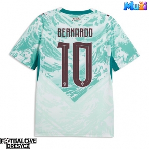 Portugalsko Bernardo Silva #10 Venkovní Dres MS 2026 Krátký Rukáv